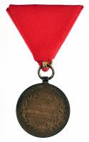 1898. "Jubileumi Emlékérem Fegyveres Erő Számára / Signum memoriae" Br kitüntetés mellszal...