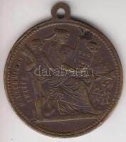 1896. "I. Ferencz József / Millenniumi emlék" emlékérem T:2 T:2-