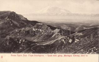 Mount Elbrus Georgian military road