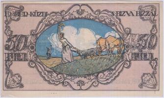 Sopron 1918. május 1. 50f utalvány T:II hajtatlan