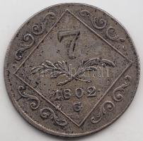 1802G 7Kr Ag "I. Ferenc" T:2,2-