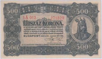 1923. 500K T:I- (sarokhajlás)