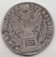 1763KB 20Kr Ag "Lotharinigiai Ferenc" T:2-,3