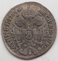 1784B 3Kr Ag "II. József" T:2-,3