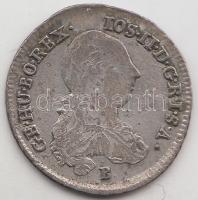 1784B 3Kr Ag "II. József" T:2-,3
