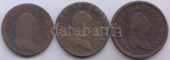 1782B 1Kr Cu + 1782H 1Kr Cu + 1790S 1Kr Cu T:2-,3