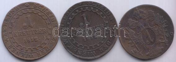 1800S 1Kr Cu + 1812B 1Kr Cu + 1812O 1Kr Cu T:2-,3