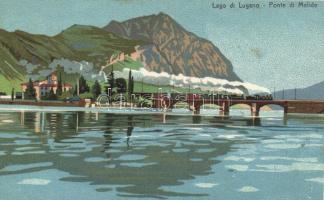 Lago di Lugano, Ponte di Melide / bridge