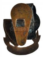 1942. zománcozott Br Levente jelvény "MILANO 1942", melyet a Milánóban a GIL(Gioventu Ital...