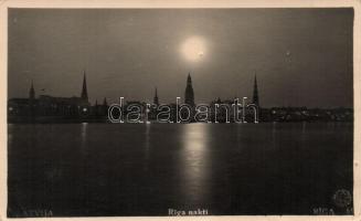 Riga at night (pinhole)