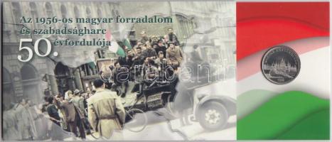 2006. 50Ft "1956-os forradalom" + 500Ft "EB" bankjegy "1956-os forradalom" díszcsomagolásban T:BU,I
