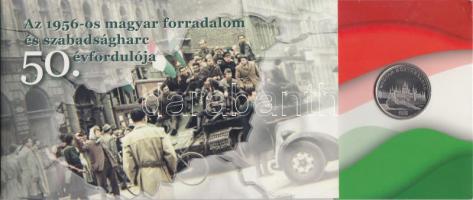 2006. 50Ft "1956-os forradalom" + 500Ft "EB" bankjegy "1956-os forradalom" díszcsomagolásban T:BU,I