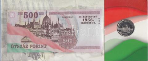 2006. 50Ft "1956-os forradalom" + 500Ft "EB" bankjegy "1956-os forradalom&q...