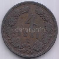 1861E 4Kr Cu T:2- R!