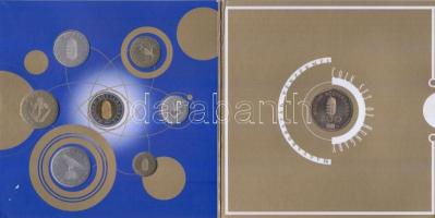 2000. "Magyarország Pénzérméi" 1Ft-100Ft 7klf db + 200Ft "Millenium", szettben T...