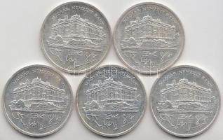 1992. 200Ft Ag "MNB" (5x) T:2
