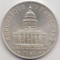 Franciaország 1983. 100Fr Ag "Pantheon" T:2
France 1983. 100 Francs Ag "Pantheon&quot...