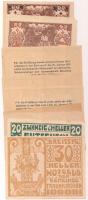 Ausztria 1920. 10db városi szükségpénz T:I,I-
Austria 1920. 10 pcs of necessity notes C:UNC,AU