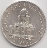 Franciaország 1984. 100Fr Ag "Pantheon" T:2
France 1984. 100 Francs Ag "Pantheon&quot...