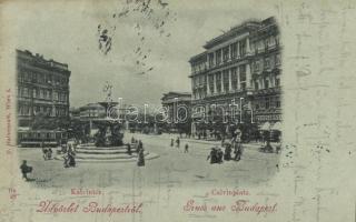 1898 Budapest VIII. Kálvin tér, gyógyszertár