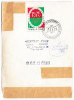 1968 Kisfaludi Strobl Zsigmond dedikációja Tiszavölgyi József fotóján, a kép szerzőjének. Használtas...