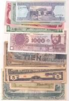 22db vegyes külföldi bankjegy különböző országokból T:I-III- 22pcs of banknotes from different states T:I-VG