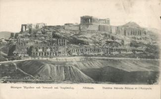 Athens Acropolis, Odeon of Herodes Atticus (fa)