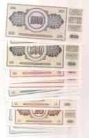 Jugoszlávia 1968-1981. 5D-1000D (20x) T:I,I-
Yugoslavia 1968-1981. 5 Dinara - 1000 Dinara (20x) C:UN...