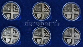 1976-1977. 200Ft Ag "Derkovits, Szinyei, Munkácsi, Mányoki, Rippl-Rónai, Csontváry" a komp...
