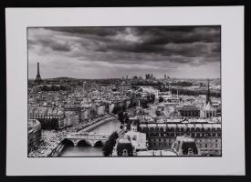 1983 Zaránd Gyula (1943): Párizs. 6db-os fotósorozat, hátoldalán pecsételve, feliratozva, 20x30cm