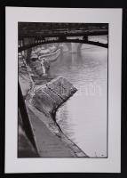 1983 Zaránd Gyula (1943): Párizs. 6db-os fotósorozat, hátoldalán pecsételve, feliratozva, 20x30cm