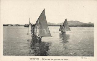 Corfu Italian fishing boats (fl)