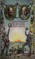 Wilhelm II, Franz Joseph, Viribus Unitis military propaganda (fa)