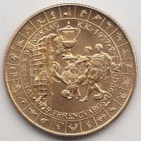 Bognár György (1944-) 1993. "MÉE - Ferencvárosi Torna Club FTC IV." fényezett Br emlékérem...