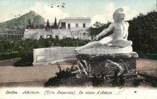 Corfu Villa Imperial, Achilles statue (fa)