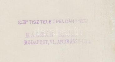 1920-1930 Szöllősy Kálmán (1887-1976): Páros ugrás szabadtéren. Vintage fotó Szentpál Olga mozgásműv...