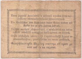 1849. 30Kr "Kossuth-bankó" T:III/III-