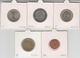 2002-2003. 2c-2&#8364; 5klf jobb darab T:1,1-