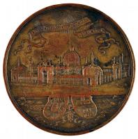 1885. "Az 1885.-ki Budapesti Országos Kiállítás Emlék Érme / Rudolf Trónörökös A Kiállítás Védn...