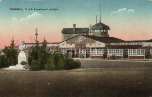 Pardubice, C. a K. karantenni stanice / military hospital