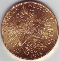 Ausztria 1915. 100K Au 33,875g T:1