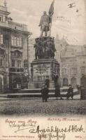 1899 Praha, Prag; Radetzky monument (EB)