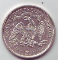 USA 1871S 1/2$ Ag T:2/2+