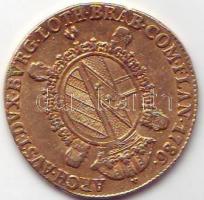 Milánó 1786M osztrák adminisztráció II.József 1S Au 11,06g T:2 ph