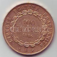 Franciaország 1886A 100Fr Au 32,2581g T:2 R!