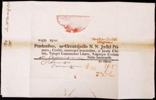 1795 budai helytartótanács határozatai, József főherceg, későbbi nádor saját kezű aláírásával: a kas...