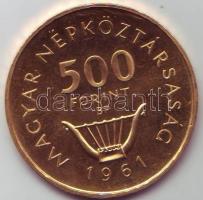 1961. "Liszt" 500Ft Au 38,38g T:BU
