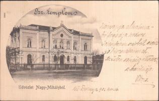 Nagymihály, Izraelita templom / synagogue