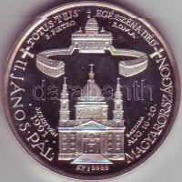 1991. "II.János Pál látogatása" Ag 31g díszdobozban T:PP