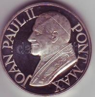 1991. "II.János Pál látogatása" Ag 31g díszdobozban T:PP